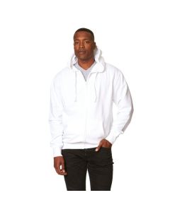 ADULT RIBBED CUFFS ZIPPER HOODIE COMFORT UNISEX 102