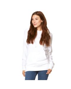 RIBBED CUFFS PULLOVER HOODIES FRENCH TERRY - 8001