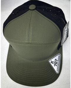 KAMEL 707 7 PANEL Hydro Performance Flat Adjustable Snapback Trucker Cap