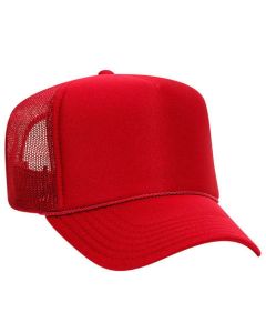 Polyester Foam Front 5-Panel Trucker Hats (Youth)