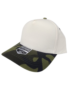 Dallas Hat Co 519 Tie Dye Blank Plain Cotton Twill Five Panel Pro Style Cap Hat